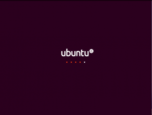 Splash screen d'Ubuntu
